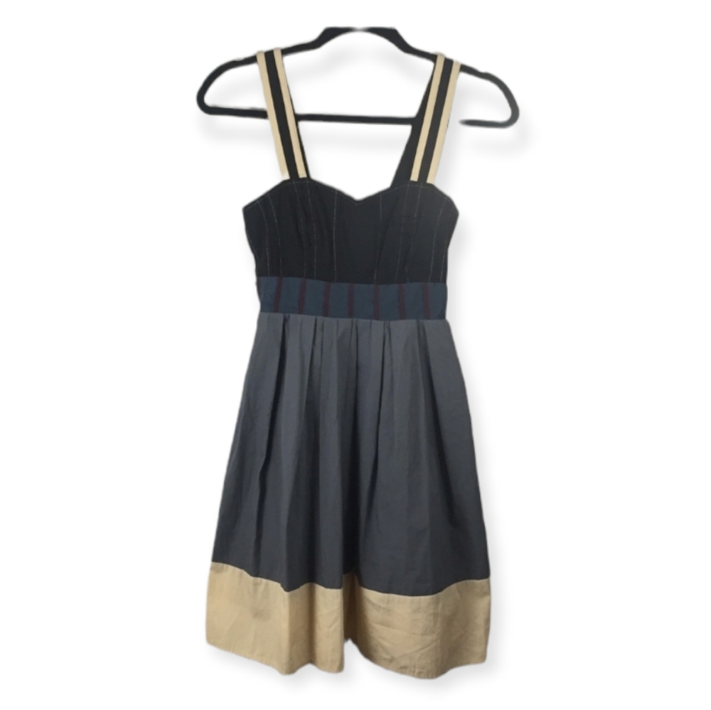LUXE. Two-Toned Summer Tie-back Dress